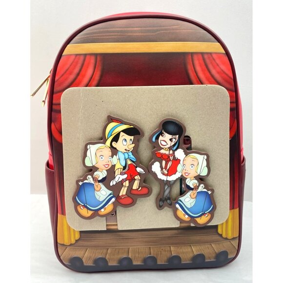 Loungefly Disney Pinocchio Marionette Mini Backpack - BoxLunch Exclusive - Picture 2 of 16